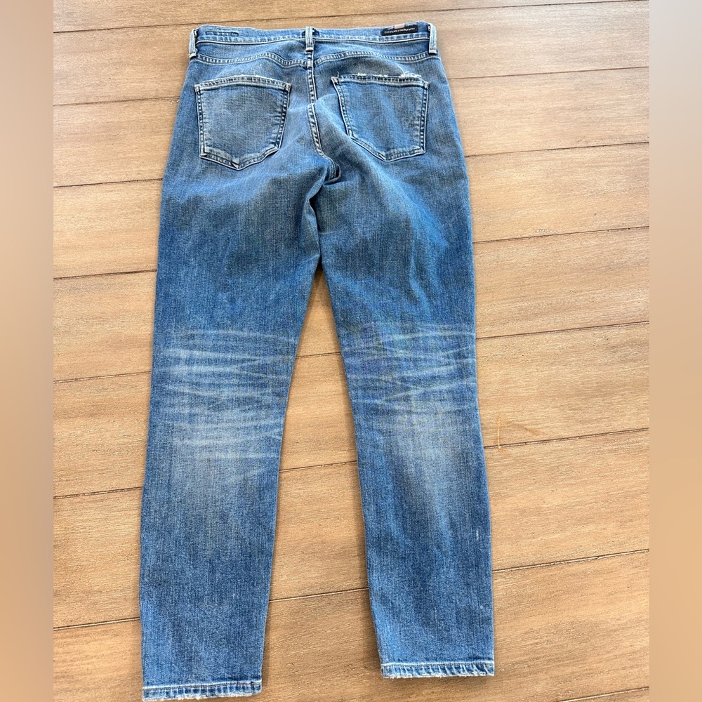 Citizens of Humanity the Rocket mid rise skinny crop size 27 medium blue wash - Picture 6 of 6
